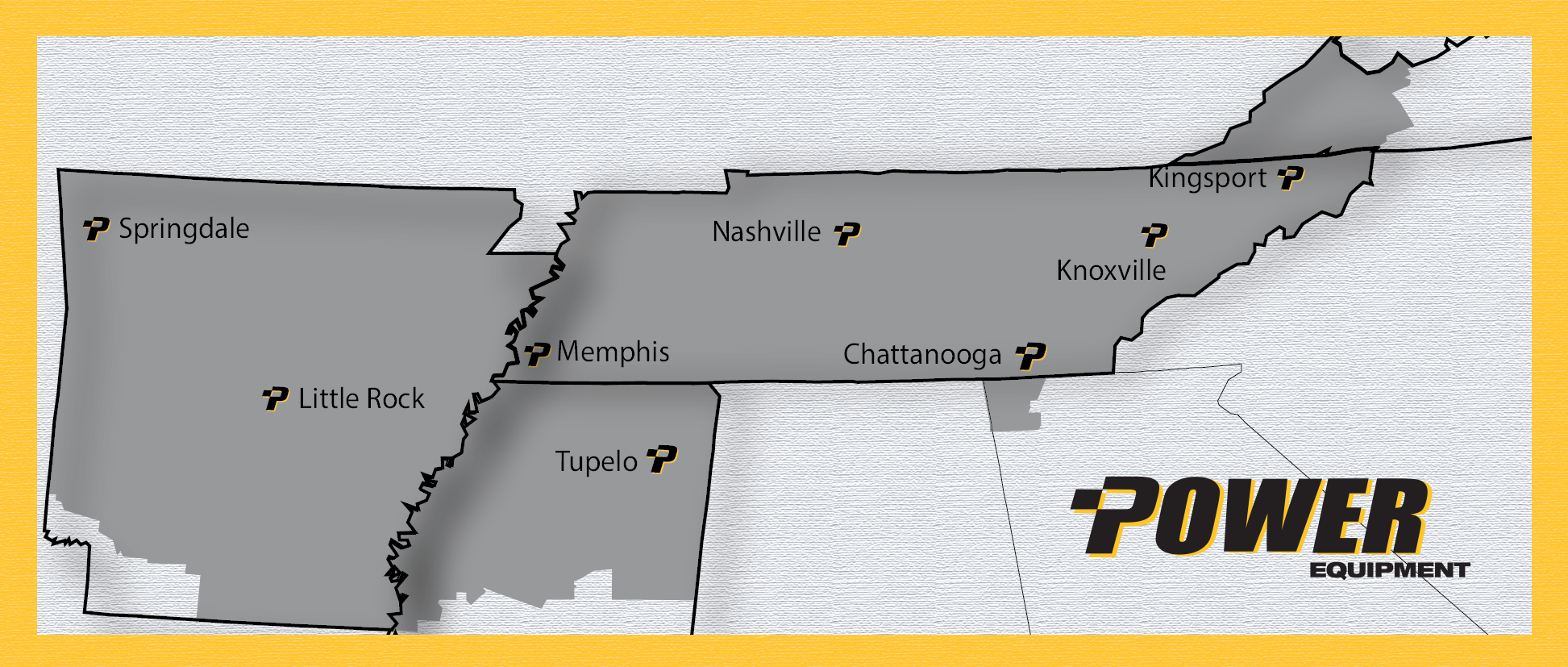 Heavy Equipment Dealers in Tennessee Locations